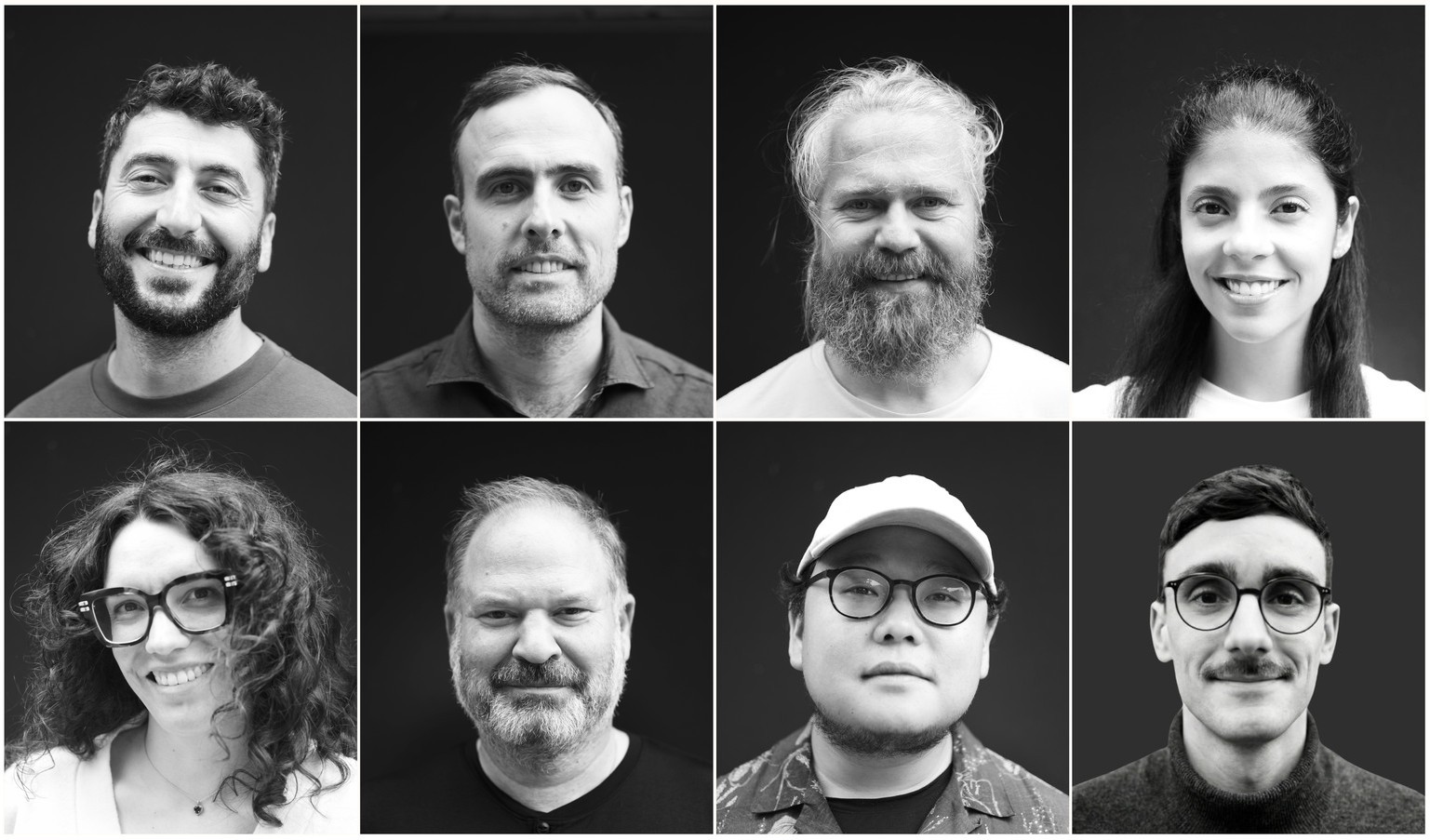 Onur, Henric, Robert, Daniela, Elisa, Joerg, Teddy, Manuel — HEARTFELT investment team